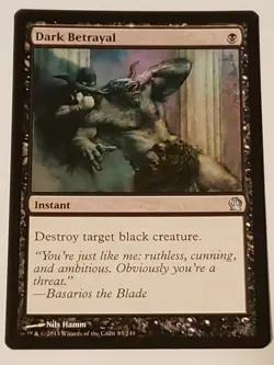 Dark Betrayal Theros Mtg Card Mint Condition - Image 1