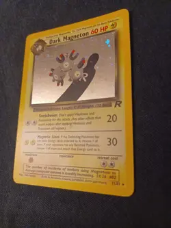 Pokemon Dark Magneton 11/82 Team Rocket Set Holo Unlimited MP-HP - Image 2