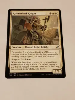 Riftmarked knight Time Spiral: Remastered uncommon mtg Card NM Condition - Image 1