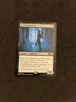 Dread Presence [Core Set 2020] Magic MTG Cards NM/LP - Image 1