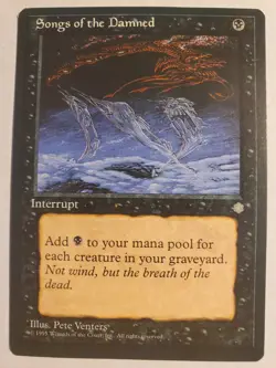 MTG Songs of the Damned Ice Age Regular Common Magic The Gathering - Image 1