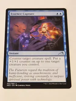 MTG Essence Capture Kamigawa: Neon Dynasty 052/302 Regular Uncommon - Image 1