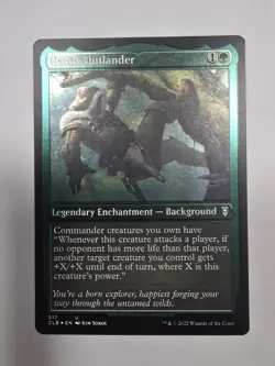 Hardy Outlander (Foil Etched) Commander Legends: Battle for Baldur's Gate Foil - Image 1