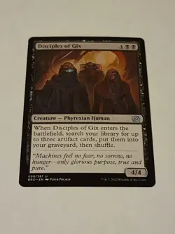 MTG Disciples of Gix The Brothers' War 090/287 Regular Uncommon - Image 1
