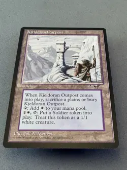 Kjeldoran Outpost Alliances MTG-Never Played NM-RESERVE LIST-Vintage Magic - Image 3
