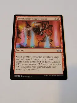 MTG Involuntary Employment Streets of New Capenna 110/281 Regular Uncommon - Image 1