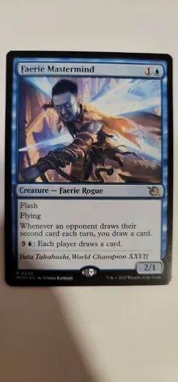 MTG Faerie Mastermind March of the Machine - Image 1