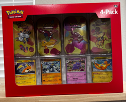 Pokemon Scarlet & Violet 151 Mini Tins 4 Pack Sam's Club Exclusive Sealed - Image 2