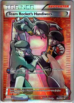 Team Rocket's Handiwork 124/124 XY - Fates Collide - Pokemon Card - NM - Image 1