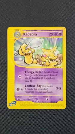 Pokemon - Expedition - Kadabra non holo 84/165 - Image 1