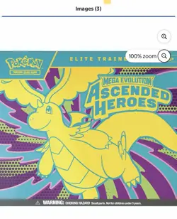 Ascended Heroes Pokemon Center Elite Trainer Box (ETB) - PRESALE/PREORDER - Image 1