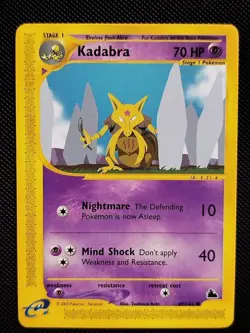 (EX-NM) Kadabra 69/144 2003 Skyridge Pokemon Card - Image 1