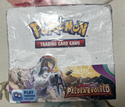 Pokemon Scarlet & Violet Paldea Evolved Booster Box 36 Packs Sealed - Image 1
