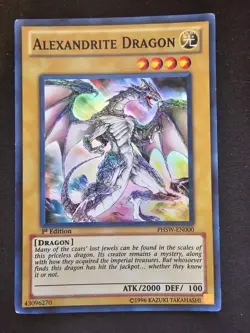 Alexandrite Dragon - PHSW-EN000 - YuGiOh - First Edition - (LP) - Image 1