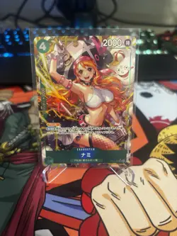 Nami Alt art OP14-031 SR The Azure Sea’s Seven One Piece CCG Japanese - Image 1