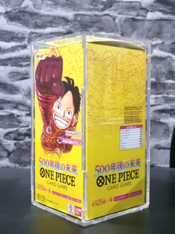 One piece JPN. Booster box 500 in the future [op-07] sealed with acrylic case - Image 1