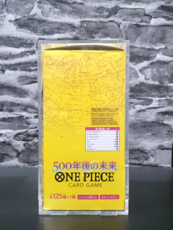 One piece JPN. Booster box 500 in the future [op-07] sealed with acrylic case - Image 5