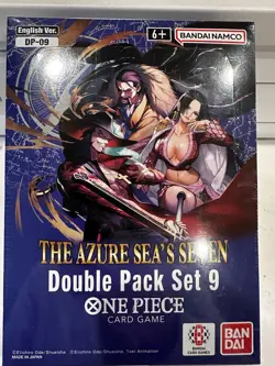 ONE PIECE TCG OP-14: The Azure Sea’s Seven - Double Pack Set Vol. 9 - Lot Of 8 - Image 2