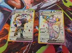 Pokemon TCG - Umbreon ex 176 & Espeon ex 175 Prismatic Evolutions Ultra Rare NM - Image 1