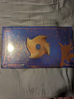 Pokemon Greninja ex Ultra Premium Collection Sealed 2024 TCG UPC GAMESTOP EXCLUS - Image 1