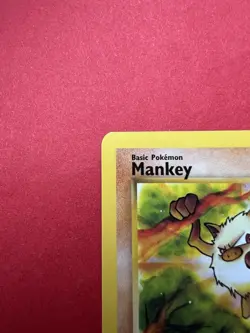 Mankey 55/64 Jungle (1999) 1st Edition Common Pokemon TCG Card NM - Image 5