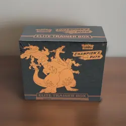 Authentic Pokemon Champions Path Rare Elite Trainer Box Factory Sealed ETB - Image 1