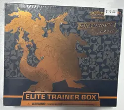 NEW Pokemon TCG Champion's Path Elite Trainer Box ETB Factory Sealed Charizard - Image 1