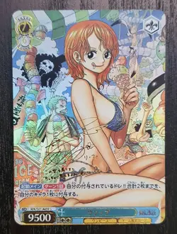 2 CARDS DON SET ~ ONE PIECE Nami Nico Robin BEACH SUMMER Doujin Holo TCG Card - Image 2