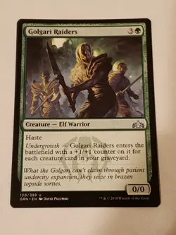 Golgari Raiders Guilds Of Ravnica Mtg Card Mint Condition - Image 1