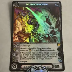 Chaotic Card Nunk’Worn Promo M'arrillian Fluidmorpher - MAX ENERGY - Image 1