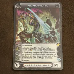 Chaotic Card Nunk’Worn Promo M'arrillian Fluidmorpher - MAX ENERGY - Image 4