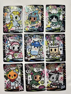 Tokidoki - (MR) Lot Of 9 - Wonder Voyage Card Roaming Edition Kayou - All NM - Image 1
