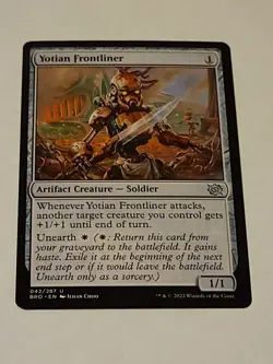 MTG Yotian Frontliner The Brothers' War 042/287 Regular Uncommon - Image 1