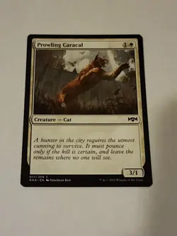 MTG Prowling Caracal Ravnica Allegiance 017/259 Regular Common - Image 1