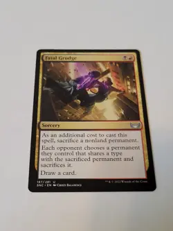 MTG Fatal Grudge Streets of New Capenna 187/281 Regular Uncommon - Image 1