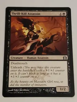 Thrill-kill Assassin Return To Ravnica Mtg Card NM Condition - Image 1