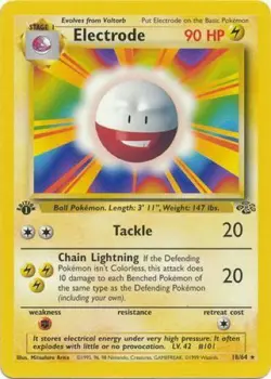POKEMON TCG English JUNGLE 1st Card --- U Pick from Menu #18 thru #64 All VG-M! - Image 3