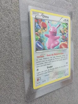 Ditto XY40 Pokemon Black Star Promo Holo PORTUGUESE NM w/ Swirl See Pics - Image 4