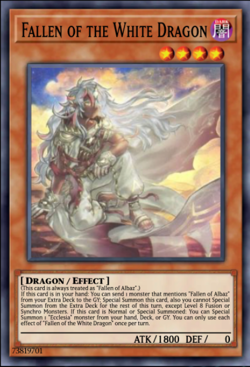 Yugioh Fallen of the White Dragon BPRO-EN024 1st Edition Secret Rare NM Presale - Image 1