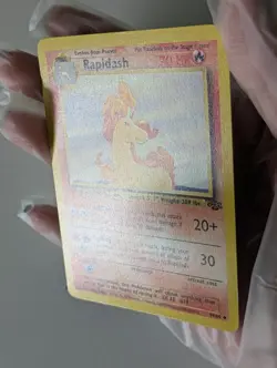 Pokemon Card WOTC Rapidash 44/64 Jungle Non-holo Uncommon Unlimited 1999 - NM - Image 2