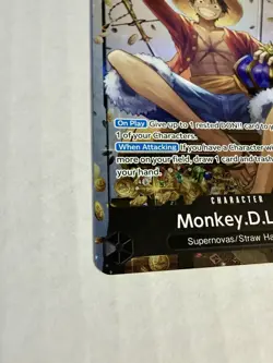 One Piece Monkey.D.Luffy P-075 One Piece Card Game Promo NM - Image 5