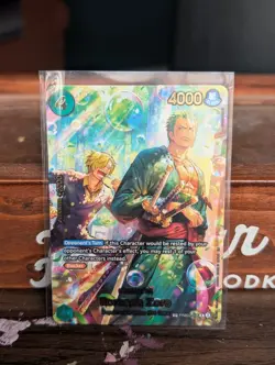 Roronoa Zoro - PRB02-006 (SP) PRB02-006 The Azure Sea's Seven Foil - Image 1