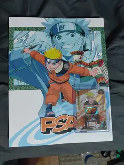 2025 PSA Magazine x Kayou Exclusive Naruto Uzumaki Promo Card & Base Cover Dec. - Image 1
