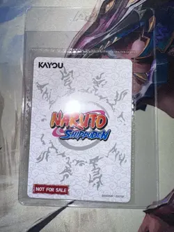 2025 PSA Magazine x Kayou Exclusive Naruto Uzumaki Promo Card & Base Cover Dec. - Image 2
