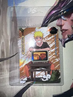 2025 PSA Magazine x Kayou Exclusive Naruto Uzumaki Promo Card & Base Cover Dec. - Image 3