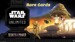 star wars unlimited secrets of power- Rare Cards - Image 1