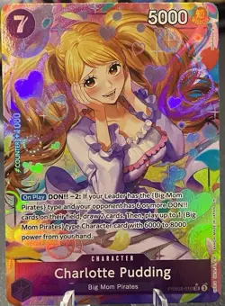 One Piece Charlotte Pudding - PRB02-010 (Alt Art) Premium Booster The Best Vol 2 - Image 1