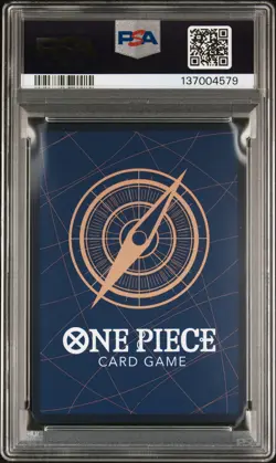 2025 ONE PIECE JAPANESE PRB02-PREMIUM BOOSTER MANGA ALTERNATE ART SANJI PSA 10 - Image 2