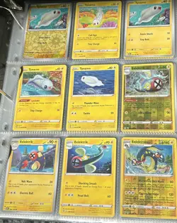 9 Card Lot Pokemon TCG Tynamo Evolution Collection Includes 3 Reverse Holos NM - Image 1