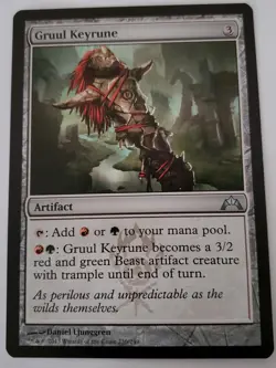 Gruul Keyrune Gatecrash Mtg Card Mint Condition - Image 1